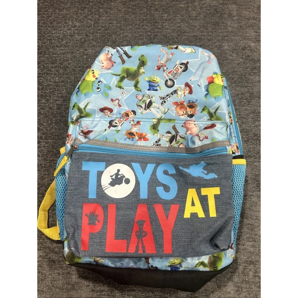 Disney Toy Story 4 Kid's Toys At Play Backpack Blue 18